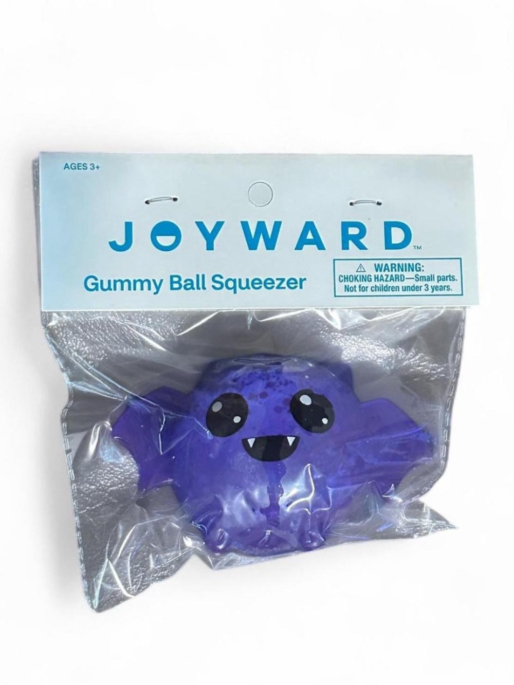 Joyward Gummy Ball Squeezer – Halloween Purple Bat Monster Squishy Fidget Toy